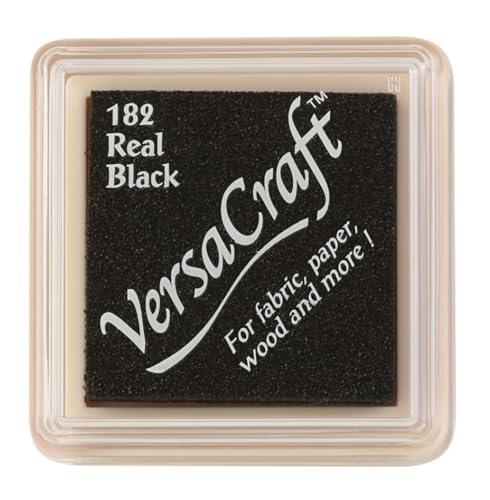 Rayher Stempelkissen "Versacraft", schwarz, Stempelfläche 2,5x2,5cm, 29264576 von Rayher