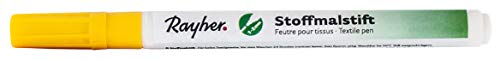 Rayher Stoffmalstifte, Feine Spitze, gelb, 3823520 Rayher Stoffmalstifte, Feine Spitze, gelb, 3823520 von Rayher