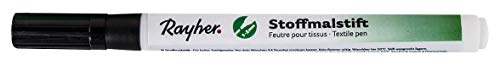 Rayher Stoffmalstifte, Feine Spitze, schwarz, 3823501 Rayher Stoffmalstifte, Feine Spitze, schwarz, 3823501 von Rayher
