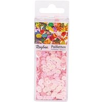 Rayher Streu-Pailletten rosa glatt Ø 6,0 mm 4.000 St. von Rayher