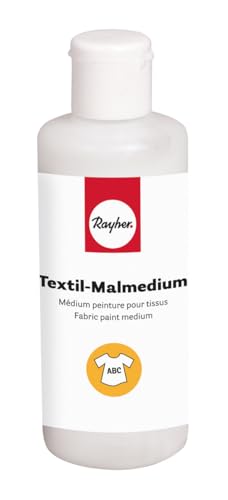 Rayher Textil-Malmedium, Flasche 80ml, 35098000 von Rayher
