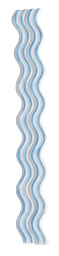 Rayher Wachs-Borte Doppelwelle, hellblau, Länge 15 cm, Breite 1 cm, Btl. 2 Stück, Verzierwachs, Wachs zum Kerzen verzieren, Kerzenwachs, für Kommunionkerzen, Hochzeitskerzen, 31655356 Rayher Wachs-Borte Doppelwelle, hellblau, Länge 15 cm, Breite 1 cm, Btl. 2 Stück, Verzierwachs, Wachs zum Kerzen verzieren, Kerzenwachs, für Kommunionkerzen, Hochzeitskerzen, 31655356 von Rayher