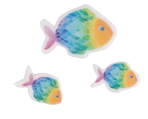 Rayher Wachsmotiv Regenbogen Fisch, Regenbogen, 2,3x1,6cm + 3,7x2,5cm, SB-Btl. 3Stück, 31651990 Rayher Wachsmotiv Regenbogen Fisch, Regenbogen, 2,3x1,6cm + 3,7x2,5cm, SB-Btl. 3Stück, 31651990 von Rayher