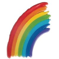 Rayher Wachsmotiv mehrfarbig Regenbogen von Rayher