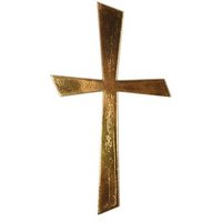 Rayher Wachsmotiv gold Kreuz, 1 St. von Rayher