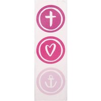 Rayher Wachsmotive pink/rosa Glaube, Liebe, Hoffnung Ø 2,5 cm Rayher Wachsmotive pink/rosa Glaube, Liebe, Hoffnung Ø 2,5 cm von Rayher