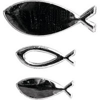 Rayher Wachsmotive silber Fische von Rayher