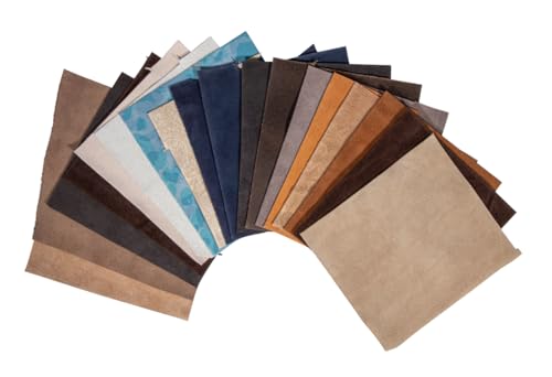 Rayher Wildlederreste, gemischt, Beutel 500 g, Rindleder, verschiedene Farben, Stärken und Größen, Lederreste zum Basteln, Lederreste zum Nähen, 83036000 Rayher Wildlederreste, gemischt, Beutel 500 g, Rindleder, verschiedene Farben, Stärken und Größen, Lederreste zum Basteln, Lederreste zum Nähen, 83036000 von Rayher