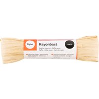 Rayonbast, matt - Natur Rayonbast, matt - Natur von Rayher