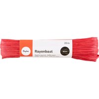 Rayonbast, matt - Rot Rayonbast, matt - Rot von Rayher