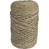 Recycling-Garn mit Goldfaden, Ø 2mm - Schilf von Rayher
