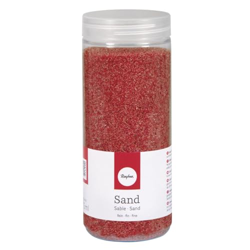 Sand-Red - 0,1 bis 0,3 mm, 800 g-Rayher -, Feurrot von Rayher