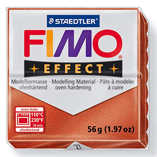 Staedtler© Modelliermasse FIMO© soft - 57 g, kupfer metallic von Rayher