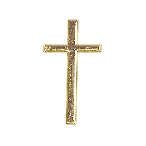 Wachsmotiv Kreuz, 40 mm, gold von Rayher