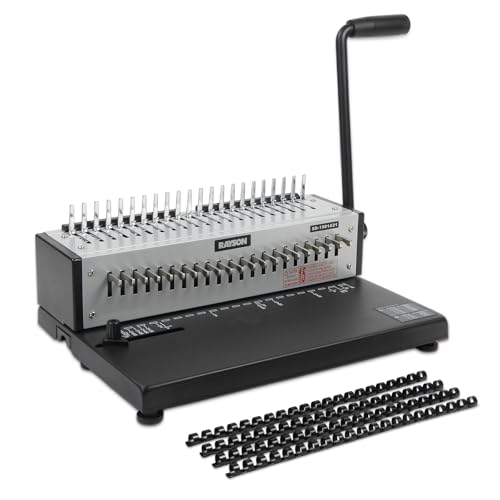 RAYSON Bindegerät, 21 Löcher, Bindet 200 Blatt, A4, SD-1501A21 RAYSON Bindegerät, 21 Löcher, Bindet 200 Blatt, A4, SD-1501A21 von Rayson