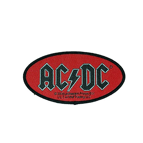 AC/DC - Patch Aufnäher - oval logo neu AC/DC - Patch Aufnäher - oval logo neu von Razamataz
