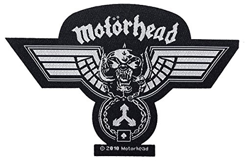 MOTÖRHEAD Aufnäher HAMMERED CUTOUT Patch gewebt 12,5 x 8,5 cm von Motörhead