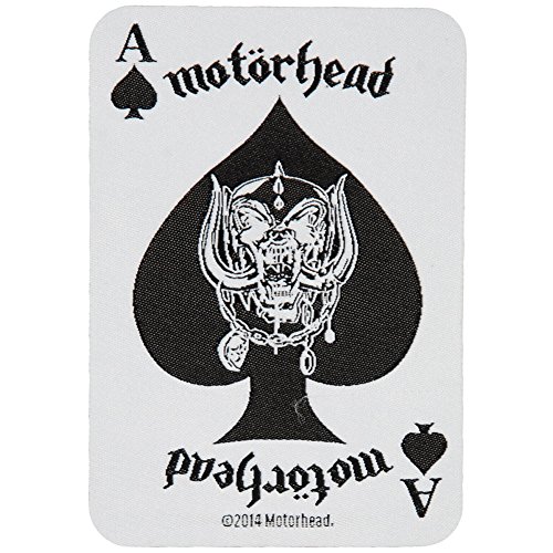 MOTÖRHEAD - Patch Aufnäher - Ace of spades card 10x8cm von Razamataz