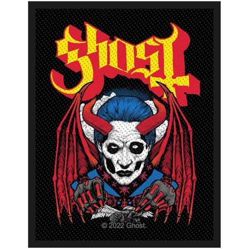 Razamataz Ghost – Dämonischer Aufnäher, 10 cm x 8 cm von Razamataz