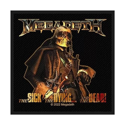 Razamataz Megadeth - The Sick, The Dying And The Dead Band Aufnäher Patch ca. 10x 10cm von Razamataz