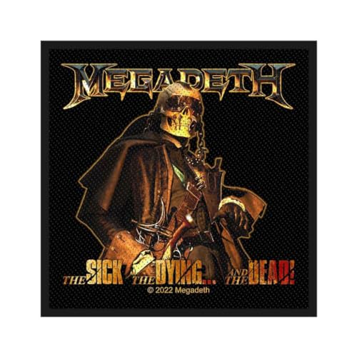 Razamataz Megadeth - The Sick, The Dying And The Dead Band Aufnäher Patch ca. 10x 10cm Razamataz Megadeth - The Sick, The Dying And The Dead Band Aufnäher Patch ca. 10x 10cm von Razamataz