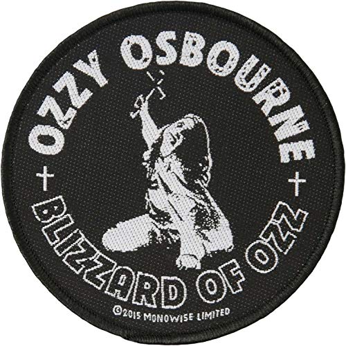 Razamataz Ozzy Osbourne Blizzard of Ozz Patch Album Art Heavy Metal Woven Sew On Applikation von Razamataz