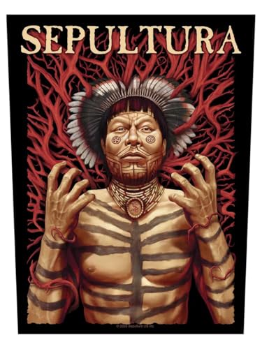 Sepultura Roots Rückenaufnäher Sepultura Roots Rückenaufnäher von Razamataz