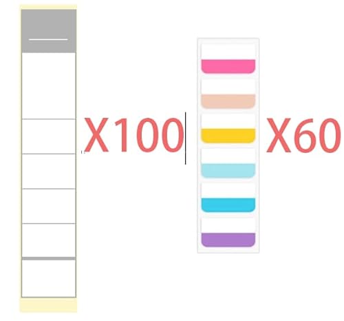 100 Stück Ordnerrücken Selbstklebend,3.6 * 19cm Aktenordner Aufkleber,Weiß Aufkleber Ordnerrücken Breit,für 5cm Schmale Ordner,mit 120 Klebeetiketten 100 Stück Ordnerrücken Selbstklebend,3.6 * 19cm Aktenordner Aufkleber,Weiß Aufkleber Ordnerrücken Breit,für 5cm Schmale Ordner,mit 120 Klebeetiketten von Rbleote