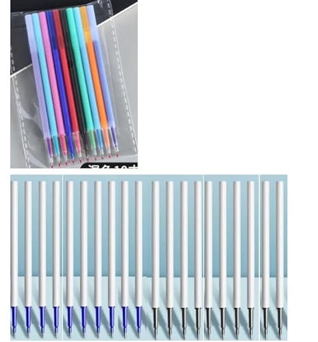 30 Radierbarer Ersatzminen,0.5mm,Kompatibel mit Ersatzminen Legami Radierbar,Blau,Schwarz,kugelschreiber minen,Bunt Ersatzminen,Kugelschreiber Minen, Fein Schreibend, Druckfester Stahlfeder 30 Radierbarer Ersatzminen,0.5mm,Kompatibel mit Ersatzminen Legami Radierbar,Blau,Schwarz,kugelschreiber minen,Bunt Ersatzminen,Kugelschreiber Minen, Fein Schreibend, Druckfester Stahlfeder von Rbleote