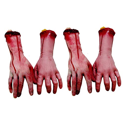 Rdjumpdjo 2X Furchter Regende Halloween StüTze des Blutigen Grauens GefäLschte Abgetrennte Life Size Arm Hand Haus 19 X 10.5cm Rdjumpdjo 2X Furchter Regende Halloween StüTze des Blutigen Grauens GefäLschte Abgetrennte Life Size Arm Hand Haus 19 X 10.5cm von Rdjumpdjo