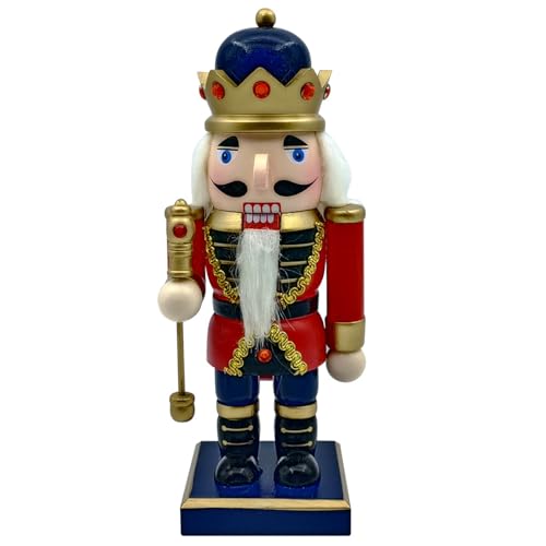 Rdxanc 1 x 23 cm Holz Weihnachten Nussknacker Ornament Dekorationen Walnüsse König Soldaten Puppen Dekorationen Rdxanc 1 x 23 cm Holz Weihnachten Nussknacker Ornament Dekorationen Walnüsse König Soldaten Puppen Dekorationen von Rdxanc