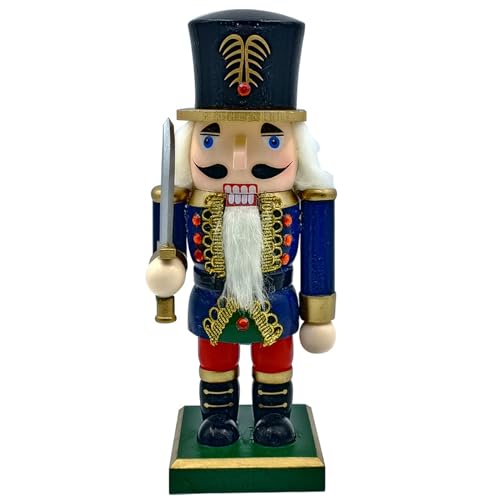 Rdxanc 1 x 23 cm Holz Weihnachten Nussknacker Ornament Dekorationen Walnüsse König Soldaten Puppen Dekorationen Rdxanc 1 x 23 cm Holz Weihnachten Nussknacker Ornament Dekorationen Walnüsse König Soldaten Puppen Dekorationen von Rdxanc