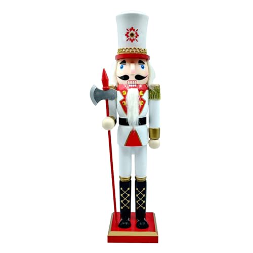 Rdxanc 1 x 39,5 cm Nussknacker aus Holz, Ornament, Dekoration, Walnüsse, Soldaten, Puppendekoration von Rdxanc