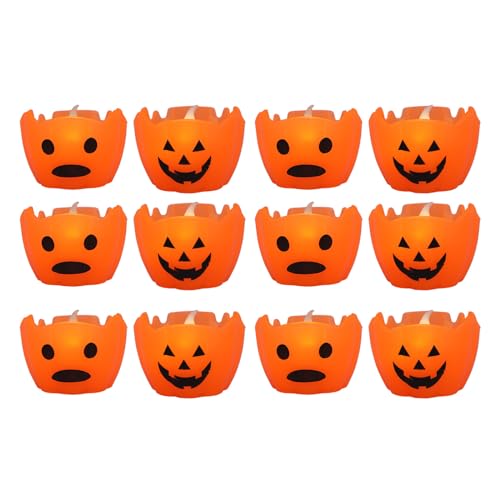 Rdxanc 12 Stück LED Licht Dekoration Batteriebetriebene Licht Zarte LED Licht für Halloween Rdxanc 12 Stück LED Licht Dekoration Batteriebetriebene Licht Zarte LED Licht für Halloween von Rdxanc