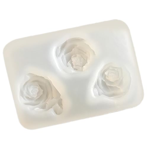 Rdxanc 3D-Rosen-Silikon-Kerzenformen für Epoxidharz, Kerzen, Seife, Fondant, Schokolade, Süßigkeiten, Backen, Zement, Ton, Silikonformen Rdxanc 3D-Rosen-Silikon-Kerzenformen für Epoxidharz, Kerzen, Seife, Fondant, Schokolade, Süßigkeiten, Backen, Zement, Ton, Silikonformen von Rdxanc
