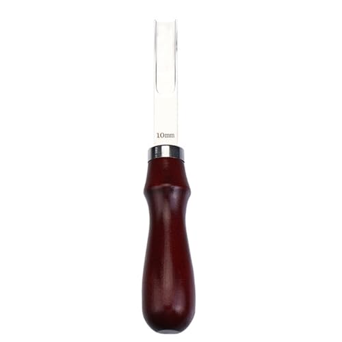 Rdxanc 4/6/8/10 mm breite Lederschaufel, Lederkanten, Schälwerkzeug, Lederkanten, Trimmer für Lederhandwerk von Rdxanc