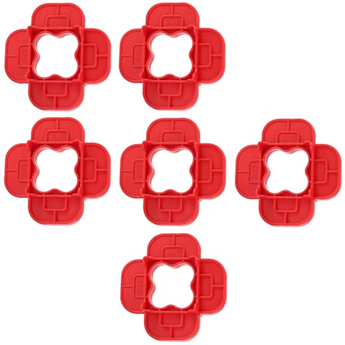 Rdxanc 6 x ABS-Abstandshalter für Holzdeck, Bodenbelag, präzise Lückenkontrolle, Haltbarkeit, korrosionsbeständiges Werkzeug Rdxanc 6 x ABS-Abstandshalter für Holzdeck, Bodenbelag, präzise Lückenkontrolle, Haltbarkeit, korrosionsbeständiges Werkzeug von Rdxanc