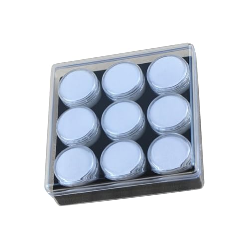 Rdxanc Acryl-Schmuckkästchen mit 9 Schlitzen für Schmuckstein-Aufbewahrung und Ringvitrine mit transparentem Deckel und Schwamm-Innenseite Rdxanc Acryl-Schmuckkästchen mit 9 Schlitzen für Schmuckstein-Aufbewahrung und Ringvitrine mit transparentem Deckel und Schwamm-Innenseite von Rdxanc