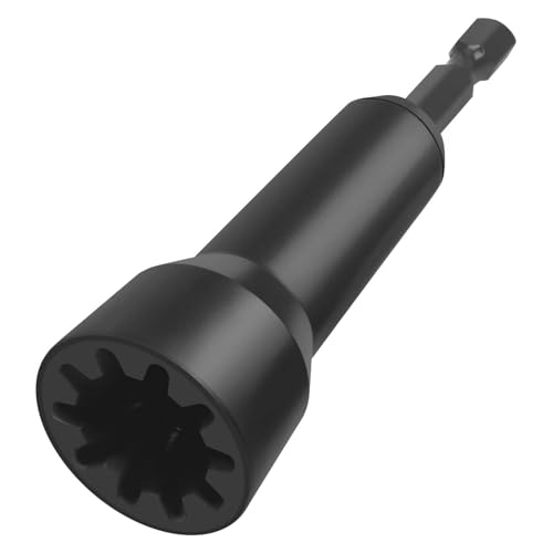 Rdxanc Drahtdrehwerkzeug, Drahtmutter-Treiber, Twist-Drahtverbinder, Stecknuss, Drahtdrehspinner mit 6,35 mm (1/4 Zoll) von Rdxanc