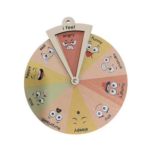 Rdxanc Emotions Wheel Holzverhalten für Kinder Gesundheit Dekorationen Gefühl Holz Emotionales Rad für Schule Rdxanc Emotions Wheel Holzverhalten für Kinder Gesundheit Dekorationen Gefühl Holz Emotionales Rad für Schule von Rdxanc