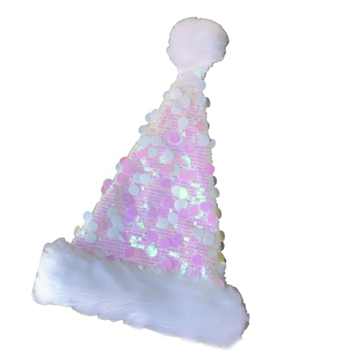 Rdxanc Glänzende große Pailletten-Weihnachtsmützen für Weihnachtsfeier, Versammlungen, saisonale Feiertagsrequisiten, Weihnachtsmannmützen, Festival, Heimdekoration Rdxanc Glänzende große Pailletten-Weihnachtsmützen für Weihnachtsfeier, Versammlungen, saisonale Feiertagsrequisiten, Weihnachtsmannmützen, Festival, Heimdekoration von Rdxanc