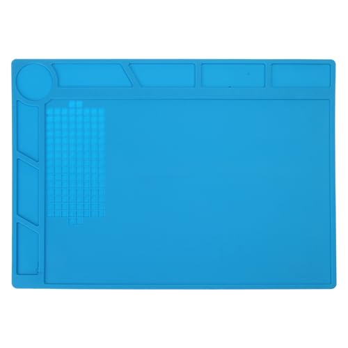 Rdxanc Große Silikon-Lötmatte Anti-Reparatur-Pad mit magnetischen Rillen für Elektronik-Werkbank Rdxanc Große Silikon-Lötmatte Anti-Reparatur-Pad mit magnetischen Rillen für Elektronik-Werkbank von Rdxanc