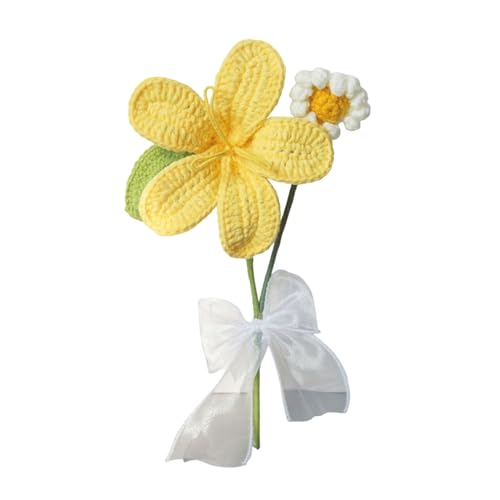 Rdxanc Häkelblumen für Tischdekoration, künstliche Blume, handgefertigter Strickblumenstrauß für Hochzeitsfeier Rdxanc Häkelblumen für Tischdekoration, künstliche Blume, handgefertigter Strickblumenstrauß für Hochzeitsfeier von Rdxanc