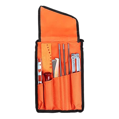 Rdxanc Kettensägenschärfer-Feilen-Set, flach, 5/32 3/16 7/32 Zoll, runde Feilen, Raker, Zahntiefenmesser, Feilführungsgriff, 9-teilig Rdxanc Kettensägenschärfer-Feilen-Set, flach, 5/32 3/16 7/32 Zoll, runde Feilen, Raker, Zahntiefenmesser, Feilführungsgriff, 9-teilig von Rdxanc