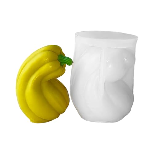 Rdxanc Kürbis-Kerzenform, Halloween-Silikonformen, Ornament-Formen, Gießformen, Gipsformen für Heimdekoration von Rdxanc