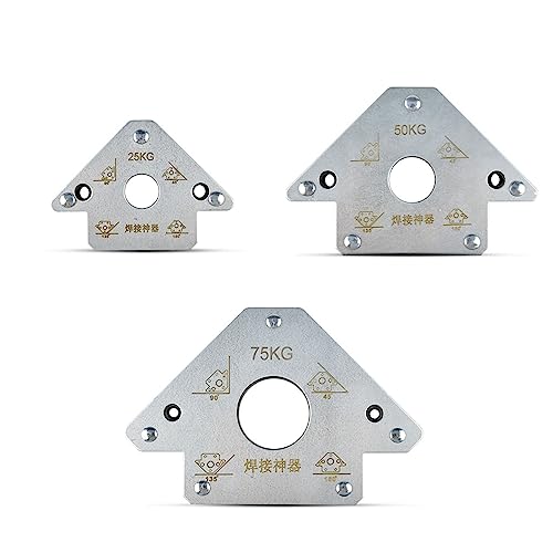 Rdxanc Magnetischer Schweißhalter, 25 / 50 / 75 kg, 3 Stück Rdxanc Magnetischer Schweißhalter, 25 / 50 / 75 kg, 3 Stück von Rdxanc