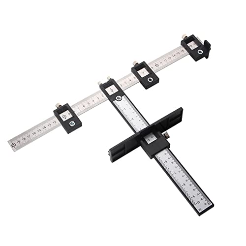 Rdxanc Möbel, Tischlerei, Bohrführung, Lineal, Holzbearbeitung, Lochsucher, Bohrpositionierer, Werkzeug, multifunktional Rdxanc Möbel, Tischlerei, Bohrführung, Lineal, Holzbearbeitung, Lochsucher, Bohrpositionierer, Werkzeug, multifunktional von Rdxanc