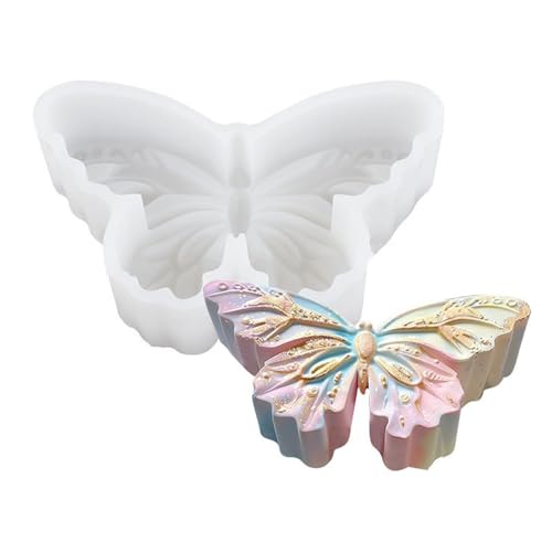 Rdxanc Schmetterlings-Silikonform, Duftkerzenformen, Backformen, Gießformen, Bastelbedarf für Schokoladenkuchendekorationen Rdxanc Schmetterlings-Silikonform, Duftkerzenformen, Backformen, Gießformen, Bastelbedarf für Schokoladenkuchendekorationen von Rdxanc