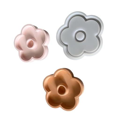 Rdxanc Silikonform mit Blumenmotiv für Kerzenständer aus Epoxidharz, Säulen, Kerzenständer, Teelichthalter, Ablageschale Rdxanc Silikonform mit Blumenmotiv für Kerzenständer aus Epoxidharz, Säulen, Kerzenständer, Teelichthalter, Ablageschale von Rdxanc