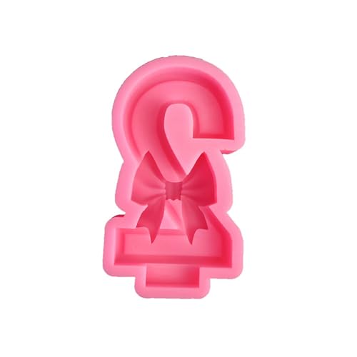 Rdxanc Silikonform mit Schleife, Zahlen, handgefertigt, Epoxidharz, Gießformen, Kuchen, Schokolade, Dekorationswerkzeug Rdxanc Silikonform mit Schleife, Zahlen, handgefertigt, Epoxidharz, Gießformen, Kuchen, Schokolade, Dekorationswerkzeug von Rdxanc